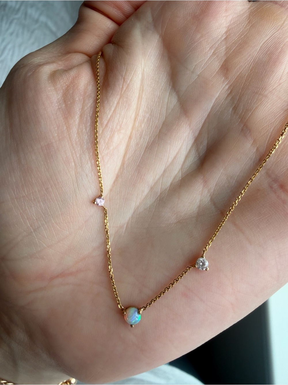 Wwake inspired 3 step necklace